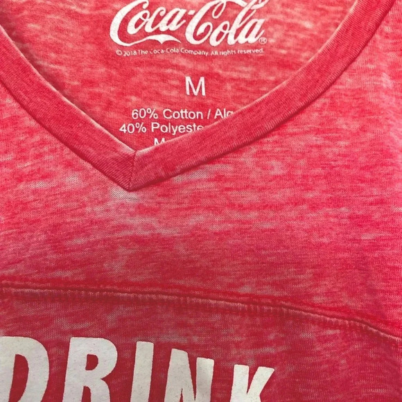 Coca Cola Women's Size M Cotton Tee - Picture 2 of 5